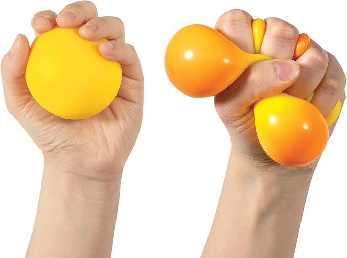 Color Change Groovy Glob! Squishy, Squeezy, Stretchy Stress Balls - Assorted Colors 3 Pack - Image 2